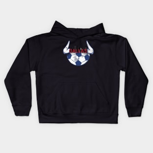 Dallas Soccer Dallas Fc The toros Kids Hoodie